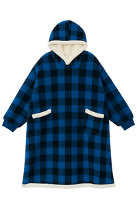 (Blue & Black Plaid)